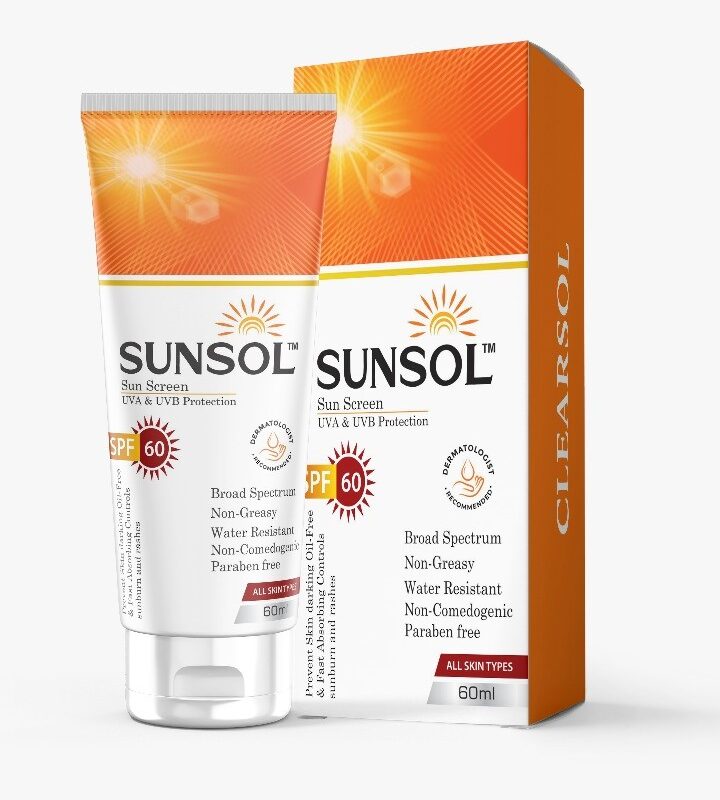 SUNSOL Sunscreen SPF 60